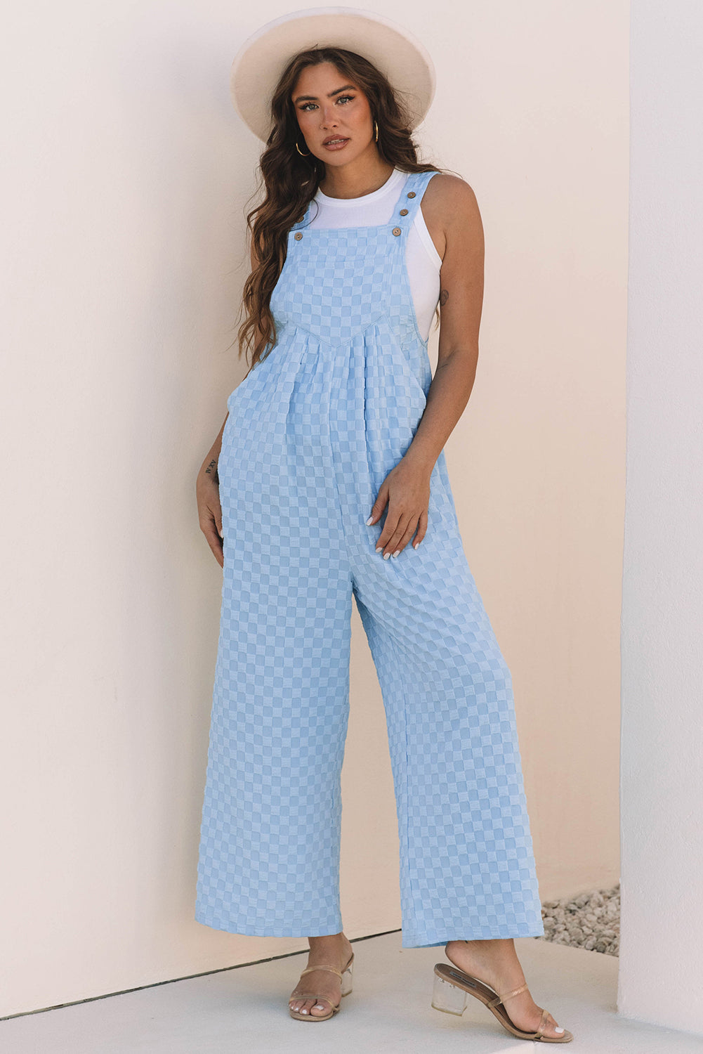 Check Off All The Boxes Jumpsuit Multiple Colors Available
